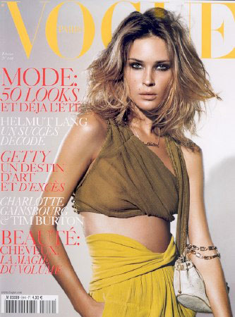 French Vogue Feb 04 Just in time to remind the market of why she is so 