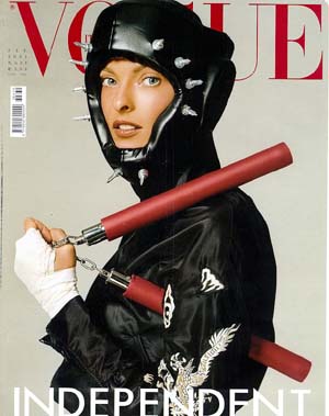 Linda Evangelista Italian Vogue